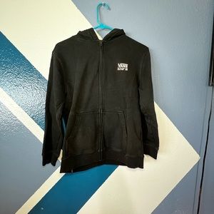 Vans hoodie black patch logo